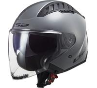 LS2 OF600 Copter II Jet Helmet, grey, size M for Men