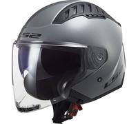 LS2 OF600 Copter II Jet Helmet, grey, size S (55/56)