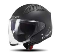 LS2 OF600 Copter II Open Helmet Matt BlackS Matt Black