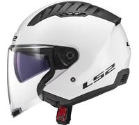 LS2 OF600 Copter II Jet Helmet, white, size XL for Men