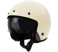 LS2 OF601 Bob 2 Open Face Moto Motorcycle Motorbike Helmet Solid Cream