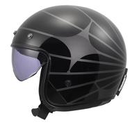 Ls2 Of601 Bob Ii Cosmic Ece 22.06 Open Face Helmet Black 2XL