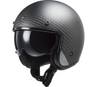 LS2 OF601 BOB Open Face Helmet Carbon XS 53-54cm
