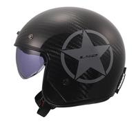 LS2 OF601 BOB II C Star Open Face Helmet Star/GreyL Star,Grey