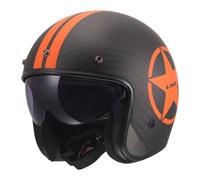 Ls2 Of601 Bob Ii C Star Ece 22.06 Open Face Helmet Black 2XL