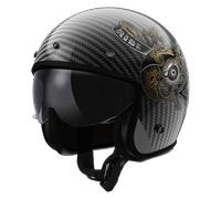 LS2 OF601 Bob II Carbon Custom Jet Helmet, carbon, size XS