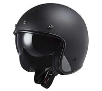 LS2 OF601 Bob II Solid Jet Helmet, black matt, size XS (53/54)