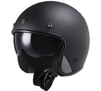 LS2 OF601 Bob II Solid Jet Helmet, black matt, size XXL (63/64)