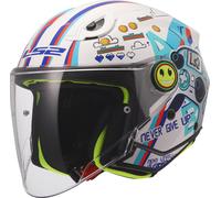 LS2 OF602 FUNNY II NEXT LEVEL Kinderhelm weiss S