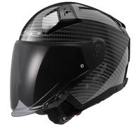 LS2 OF603 Infinity II Carbon Jet Helmet, carbon, size XS for Men