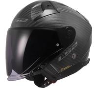 Ls2 Of603 Infinity Ii Carbon Open Face Helmet Black L