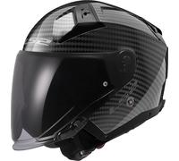 LS2 OF603 Infinity II Carbon Jet Helmet, carbon, size S (55/56)