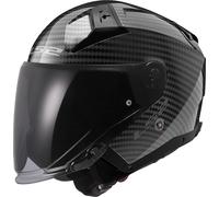 LS2 OF603 Infinity II Carbon Jet Helmet, carbon, size XS for Men