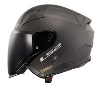 Ls2 Of603 Infinity Ii Carbon Open Face Helmet Black L