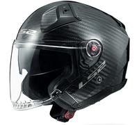 LS2 OF603 Infinity II Carbon, open face helmet XXL Black