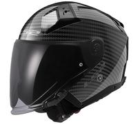 LS2 OF603 Infinity II Carbon Jet Helmet, carbon, size S for Men