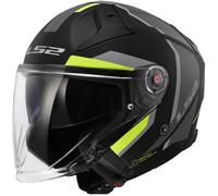 Ls2 Of603 Infinity Ii Focus Open Face Helmet Black M