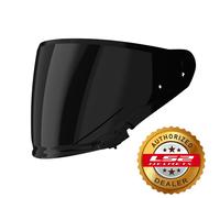 LS2 OF603 Infinity II Motorcycle Helmet Visor Anti-Fog Pinlock Ready Clear Smoke