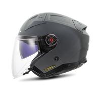 LS2 OF603 Infinity II Concrete Jet Helmet, grey, size XS for Men