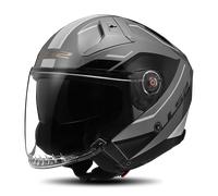 LS2 OF603 Infinity II Jet Helmet, grey/white, size XXXL (65/66)