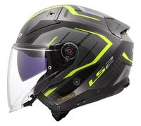 Ls2 Of603 Infinity Ii Carbon Urus Open Face Helmet Black XS