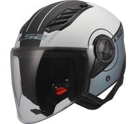 LS2 OF606 AIRFLOW II COVER Jethelm matt grau-blau XL