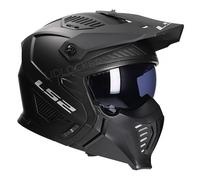 LS2 OF606 Drifter Trial Helmet, black, size S for Men