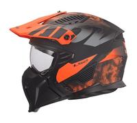 LS2 OF606 Drifter helmet Gas gray orange