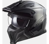 LS2 OF606 Drifter Open Face Modular Motorcycle Helmet & Free Dark Smoked Visor