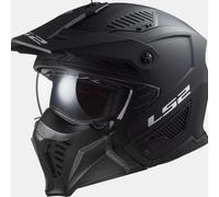 LS2 OF606 Drifter Open Face Modular Motorcycle Helmet & Free Dark Smoked Visor