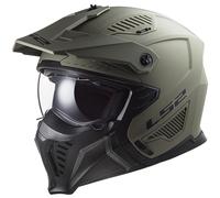 LS2 OF606 DRIFTER OPEN FACE MOTORBIKE SCOOTER MODULAR HELMET WITH REMOVABLE CHIN