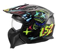 LS2 OF606 DRIFTER PAYZ Integralhelm schwarz-blau XXL