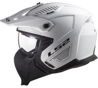 LS2 OF606 Drifter Trial Helmet, white, size 2XL for Men
