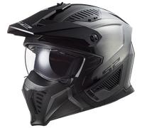 LS2 Drifter Jeans Motorbike Motorcylce Open Face Helmet Titanium