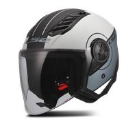 LS2 OF616 Airflow II Cover Open Face Helmet Grey/BlueM Grey,Blue