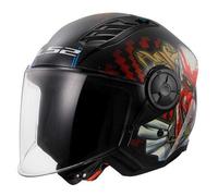 Ls2 Of616 Airflow Ii Happy Dreams Open Face Helmet Black 3XL