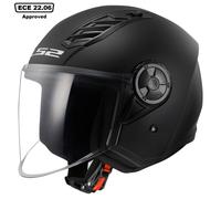 LS2 OF616 AIRFLOW II OPEN FACE ECE22.06 MOTORCYCLE CRASH HELMET RUSH HAPPY DREAM