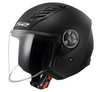 LS2 OF616 Airflow II Solid Matt Black 06 Jet Helmet Size M M