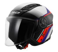 Ls2 Of616 Airflow Ii Rush Open Face Helmet Black XS