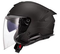 LS2 Helmets Helmet OF618 Verso II - Open-Face Dual-Visor ECE22.06 Matt Black