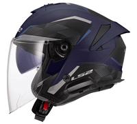 Ls2 Of618 Verso Ii Air Open Face Helmet Blue XS