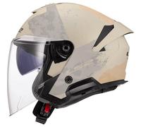 Ls2 Of618 Verso Ii Aqua Open Face Helmet Beige S