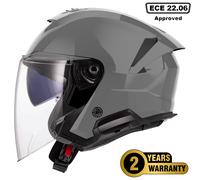 LS2 OF618 Verso II Jet Helmet, grey, size M for Men