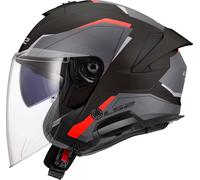 LS2 OF618 VERSO II DUAL VISOR ECE22.06 OPEN FACE MOTORBIKE MOTORCYCLE HELMET