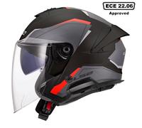 LS2 OF618 VERSO II DUAL VISOR ECE22.06 OPEN FACE MOTORBIKE MOTORCYCLE HELMET