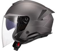LS2 OF618 Verso II Open Face Helmet GreyL Grey