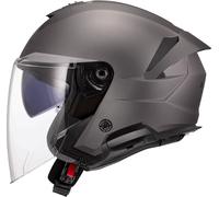 LS2 OF618 Verso II Jet Helmet, Titanium matt, size S (55/56)