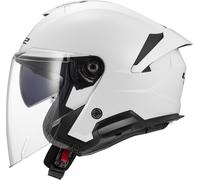 LS2 OF618 Verso II Jet Helmet, white, size XL for Men