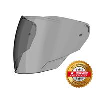 LS2 OF618 Verso II Motorcycle Helmet Replacement Visor Anti-Scratch Clear Smoke