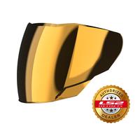 LS2 OF618 Verso II Motorcycle Helmet Replacement Visor Anti-Scratch Clear Smoke